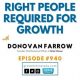 Team Growth Think Tank with Donovan Farrow